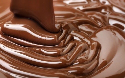 Mezcla homogenea de chocolate